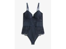 B.P.C body ze stringami usztywniane miseczki koronkowe 85C.