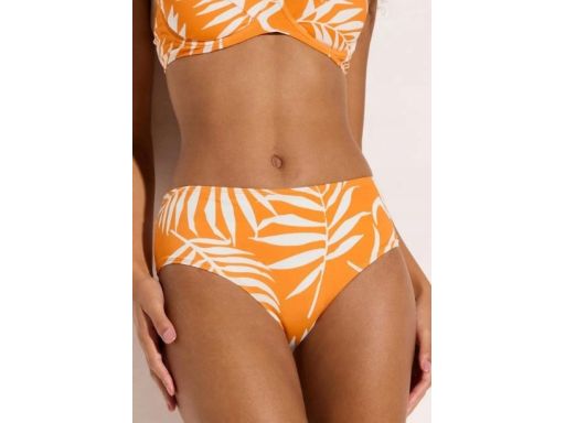 B.P.C figi bikini pomarańczowo-białe we wzory r.46