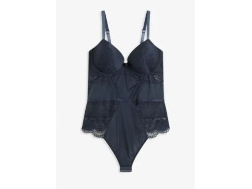 B.P.C body ze stringami usztywniane miseczki koronkowe r.100D