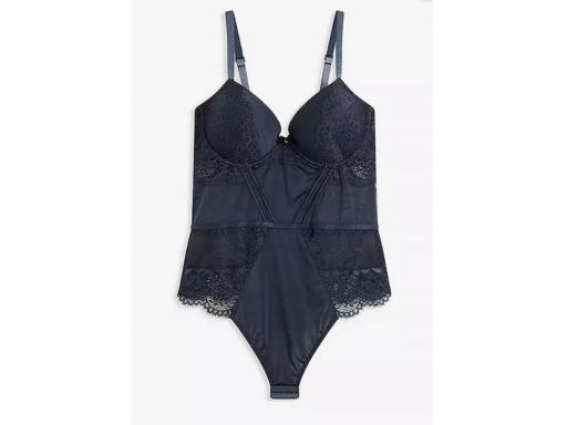 B.P.C body ze stringami usztywniane miseczki z fiszbinami 100B.