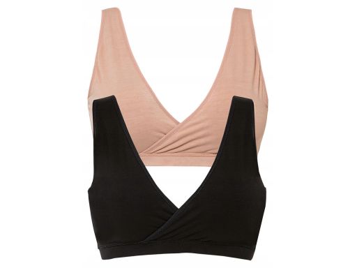B.P.C 2-pak biustonosz bustier top bawełniany 44/46.