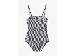 B.P.C kostium kąpielowy bandeau w paski r.46