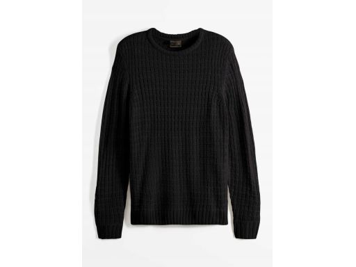 B.P.C sweter męski czarny klasyczny 4XL.