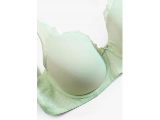 B.P.C biustonosz usztywniany z fiszbinami miętowy r.95C