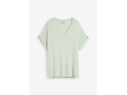 B.P.C t-shirt wiskozowy pistacjowy r.52/54