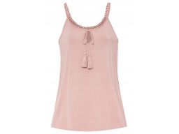 B.P.C top brudny róż z troczkami r.36/38