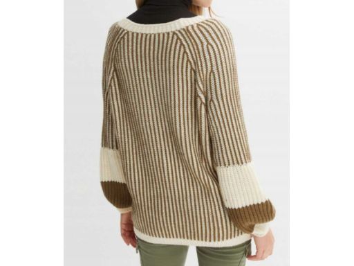 B.P.C sweter w paski luźny damski ^40/42