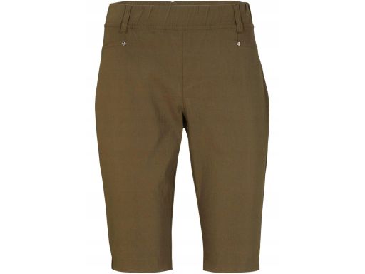B.P.C krótkie spodenki elastyczne khaki r.38