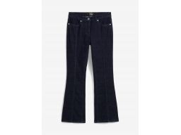 B.P.C ciemne jeansy bootcut granatowe r.40