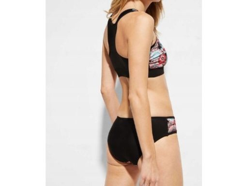 B.P.C czarne bikini biustonosz bustier 44