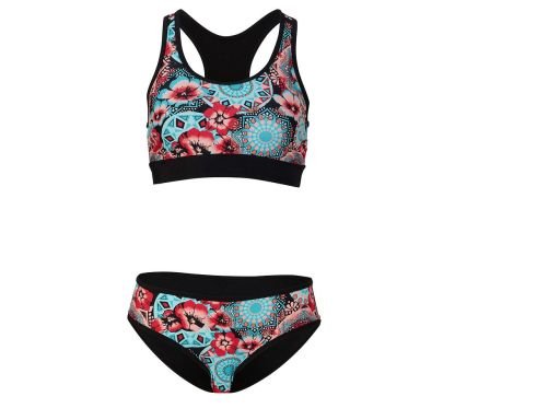 B.P.C czarne bikini biustonosz bustier 44