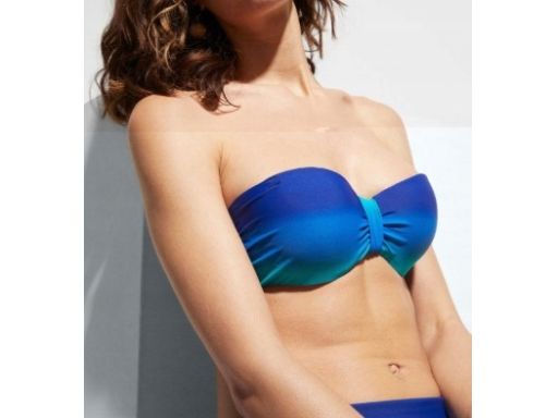 B.P.C niebieskie bikini usztywniane miseczki 36 (70B)