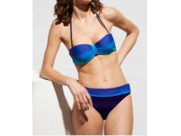 B.P.C niebieskie bikini usztywniane miseczki 36 (70B)