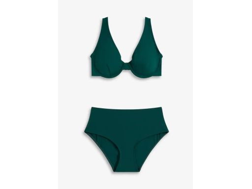 B.P.C bikini typu minimizer ciemnozielone na fiszbinach r.42(80B)