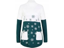 B.P.C sweter dzianinowy zimowy wzór 52/54.