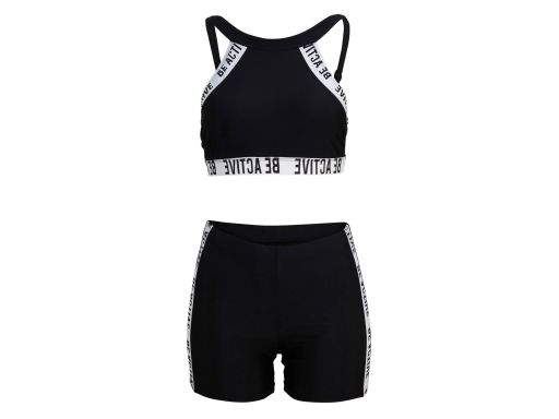 B.P.C bikini bustier z szortami czarne 40