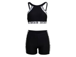 B.P.C bikini bustier z szortami czarne 40