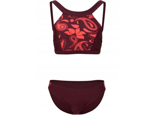 B.P.C bikini bustier bordowe we wzory 40