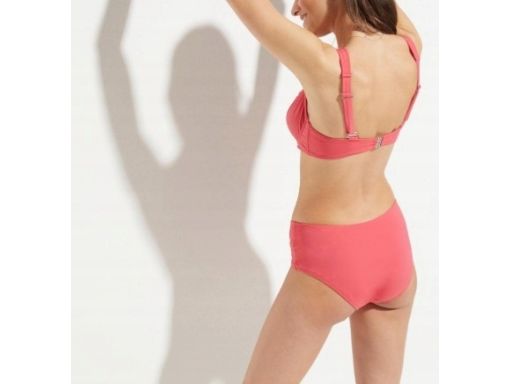 B.P.C Bikini typu minimizer hibiskusowe na fiszbinach r.38 (75F)