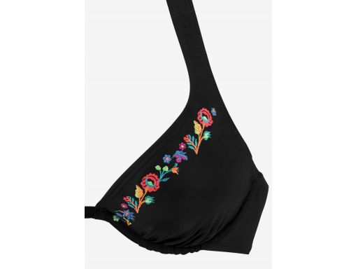 Buffalo bikini usztywniane miseczki wiązane na szyi czarne 38F