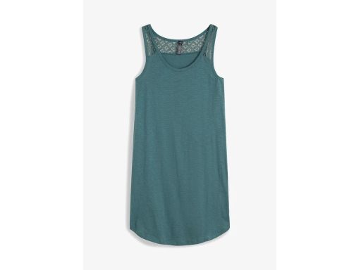 B.P.C sukienka shirtowa bawełniana z koronką r.40/42