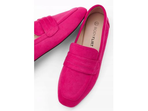 B.P.C mokasyny damskie loafer różowe 40.