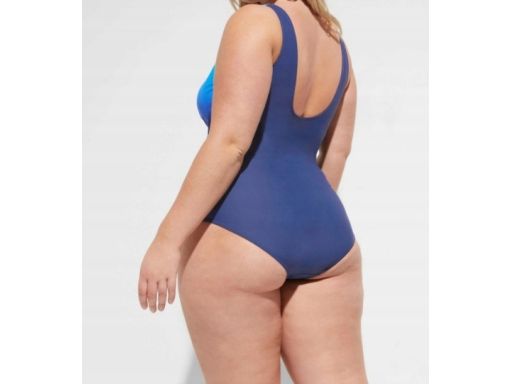 B.P.C kostium kąpielowy modelujący niebieski ombre cieniowany 42.