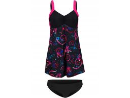 B.P.C długie tankini wzorzyste z figami r.54