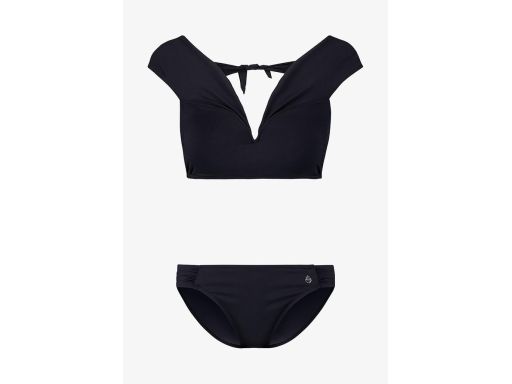Lascana czarne bikini biustonosz serce 38 C/D