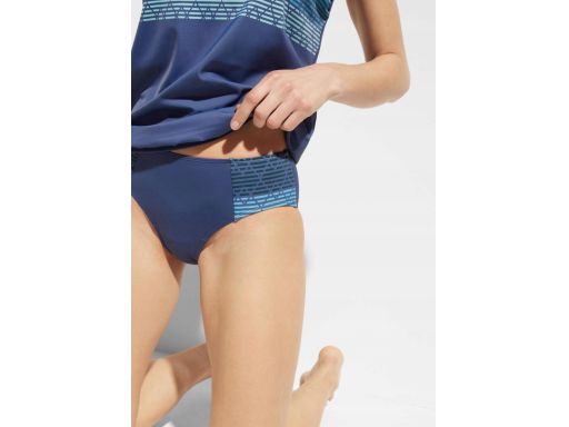 B.P.C klasyczne tankini w niebieskie paski z figami z wyższym stanem 4