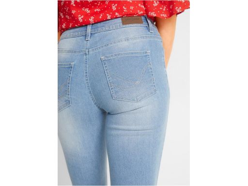 B.P.C jeansowe spodnie capri damskie JASNY JEANS r.50