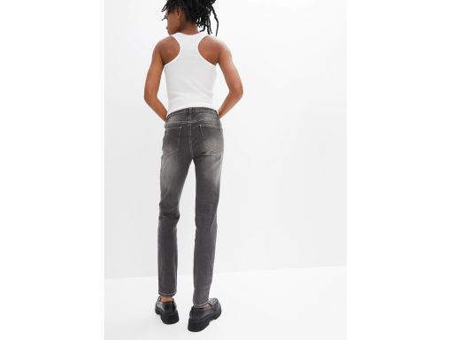 B.P.C jeansy skinny jegginsy szare r.54