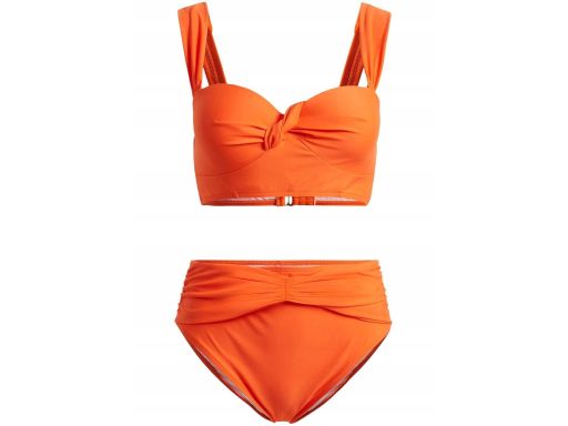 B.P.C bikini balkonetka pomarańczowe usztywniane ^50 (100B)