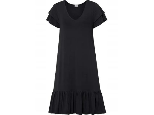 B.P.C sukienka czarna z falbankami r.40/42