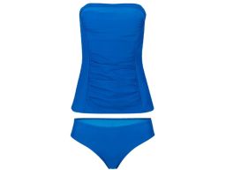 B.P.C tankini szafirowe z marszczeniem 42.