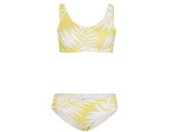 B.P.C bikini żółto-białe we wzory z figami 44.
