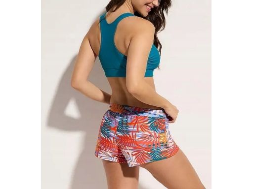 B.P.C bikini bustier z szortami we wzory r.52