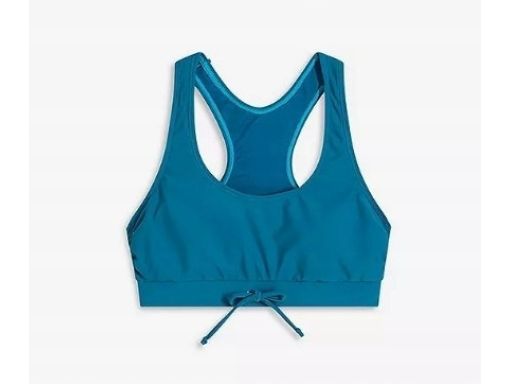B.P.C top bikini bustier morski r.50