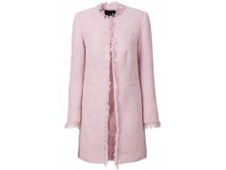 B.P.C marynarka w wyglądzie boucle różowa r.34