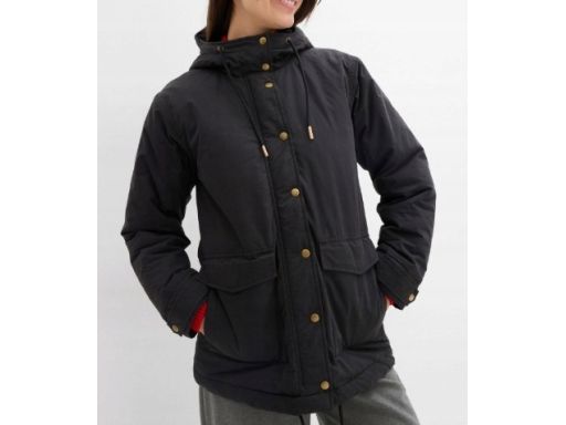 B.P.C parka czarna ocieplana r.38