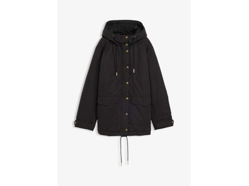 B.P.C parka czarna ocieplana r.38