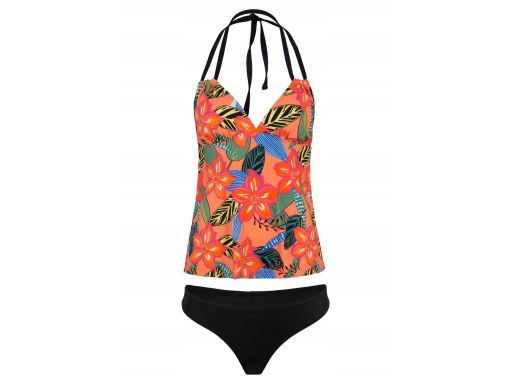 B.P.C tankini w kolorowe wzory 38.