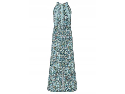 B.P.C wzorzysta sukienka maxi 40/42.