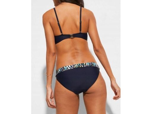 B.P.C bikini granatowe we wzory z figami r.40 (80B)