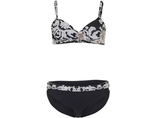 B.P.C bikini czarne wzory r.40(80B)