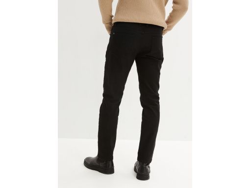 B.P.C męskie spodnie jeansowe czarne slim fit 46.