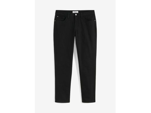 B.P.C męskie spodnie jeansowe czarne slim fit 46.