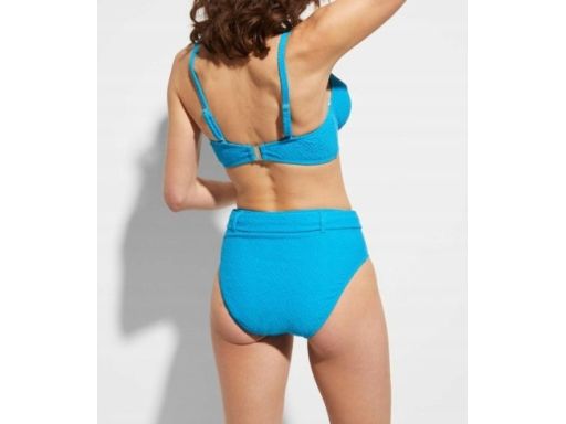 B.P.C bikini niebieskie strukturalne na fiszbinach r.42 80C