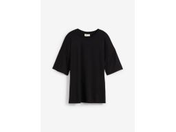 B.P.C t-shirt czarny z zamkiem na plecach r.36/38