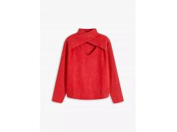 B.P.C czerwony sweter modny r.44/46